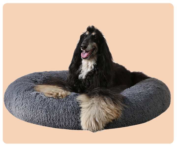 Donut cozy calming dog bed for all size of dog 40cm-120cm