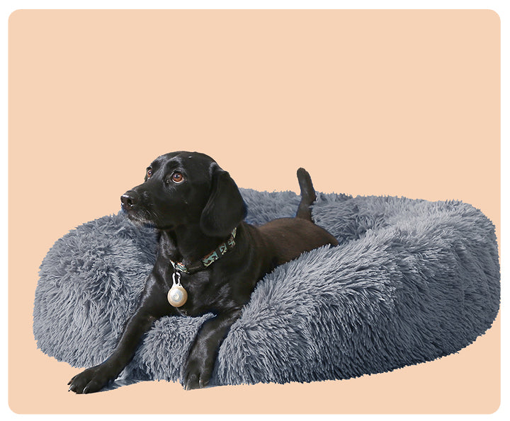 Donut cozy calming dog bed for all size of dog 40cm-120cm