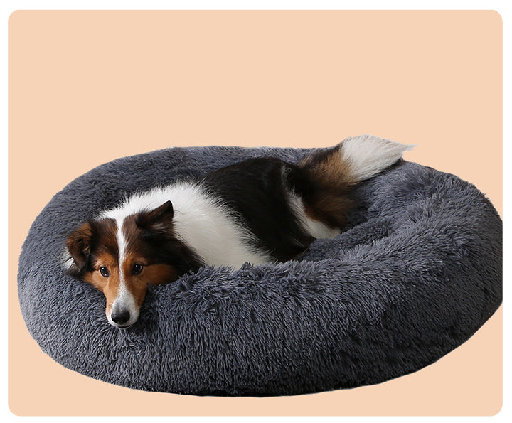 Donut cozy calming dog bed for all size of dog 40cm-120cm